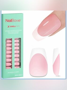 Viral Modelones French Tip Press On Nails 150 Pieces
